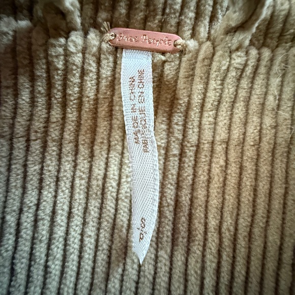 Free People Abby Road Corduroy Duster Long Jacket Size Small - Picture 3 of 8